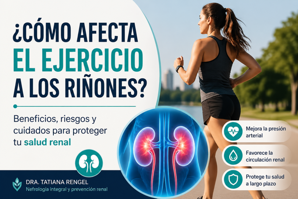 Ejercicio y riñones: beneficios, riesgos y cuidados